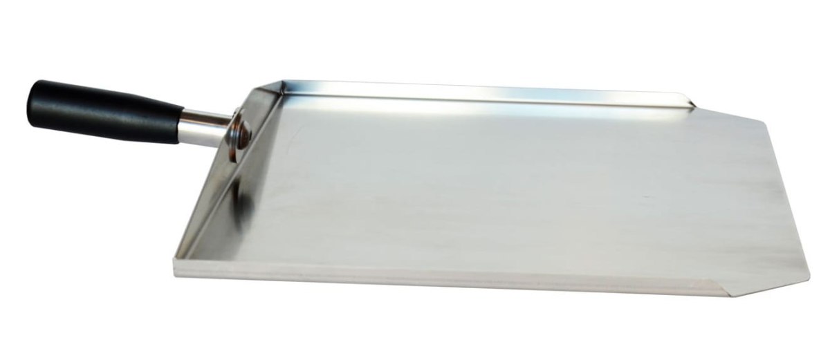 Szufelka aluminiowa z rantami bocznymi 280x280 mm Resto Quality QSAB